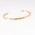 Wholesale Retro Letter Stainless Steel Bangle