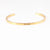 Wholesale Retro Letter Stainless Steel Bangle