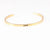 Wholesale Retro Letter Stainless Steel Bangle