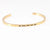 Wholesale Retro Letter Stainless Steel Bangle