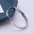 Wholesale Retro Round Stainless Steel Bangle