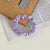 Wholesale Satin Small Size Traceless Satin Hair Rope Headdress