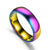 Wholesale Simple Stainless Steel Smooth Arc Ring