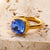 Wholesale Simple Style Classic Style Round Titanium Steel Inlay Zircon Rings