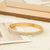 Wholesale Simple Style Commute Circle Titanium Steel Plating Inlay Zircon Rings Bracelets