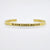 Wholesale Simple Style Letter Stainless Steel Bangle