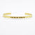 Wholesale Simple Style Letter Stainless Steel Bangle