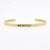 Wholesale Simple Style Letter Stainless Steel Bangle