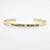 Wholesale Simple Style Letter Stainless Steel Bangle