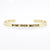 Wholesale Simple Style Letter Stainless Steel Bangle