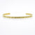 Wholesale Simple Style Letter Stainless Steel Bangle