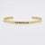 Wholesale Simple Style Letter Stainless Steel Bangle