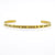 Wholesale Simple Style Letter Stainless Steel Bangle