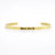 Wholesale Simple Style Letter Stainless Steel Bangle