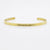 Wholesale Simple Style Letter Stainless Steel Bangle