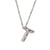 Wholesale Simple Style Letter Stainless Steel Plating 18k Gold Plated Pendant Necklace