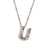 Wholesale Simple Style Letter Stainless Steel Plating 18k Gold Plated Pendant Necklace