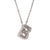 Wholesale Simple Style Letter Stainless Steel Plating 18k Gold Plated Pendant Necklace