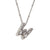 Wholesale Simple Style Letter Stainless Steel Plating 18k Gold Plated Pendant Necklace