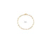 Wholesale Simple Style Solid Color Stainless Steel 18k Gold Plated Bracelets Necklace