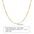 Wholesale Simple Style Solid Color Stainless Steel 18k Gold Plated Titanium Steel Necklace