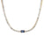 Wholesale Simple Style Square Titanium Steel Plating Inlay 18k Gold Plated Zircon Necklace