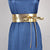 Wholesale Simple Wide Ribbons Bowknots Belt