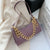 Wholesale Solid Color Crocodile Pattern Underarm Bag