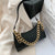 Wholesale Solid Color Crocodile Pattern Underarm Bag