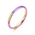 Wholesale Stainless Steel Colorful Ring