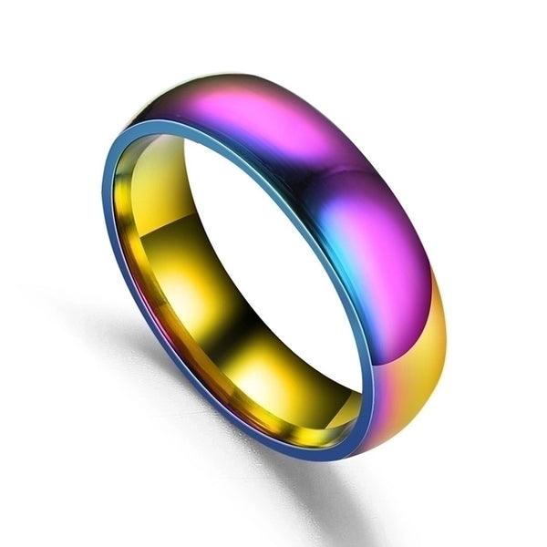 Wholesale Stainless Steel Colorful Ring