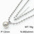 Wholesale Streetwear Solid Color Stainless Steel Plating 18k Gold Plated Bracelets Necklace