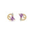 Wholesale Summer Zircon Earrings 18k Gold Color-preserving Jewelry