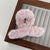 Winding Plush Short Cross Clip Autumn And Winter Brown Series  Hair Grip High-grade Medium Shark Clip Hair Accessories