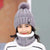 Winter Hat Women's Korean-style Fleece-lined Thick Wool Hat Warm Scarf Mother Women's Autumn And Winter Knitted Hat Winter