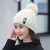 Winter Hat Women's Korean-style Fleece-lined Thick Wool Hat Warm Scarf Mother Women's Autumn And Winter Knitted Hat Winter