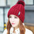 Winter Hat Women's Korean-style Fleece-lined Thick Wool Hat Warm Scarf Mother Women's Autumn And Winter Knitted Hat Winter Wholesale