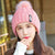 Winter Hat Women's Korean-style Fleece-lined Thick Wool Hat Warm Scarf Mother Women's Autumn And Winter Knitted Hat Winter Wholesale