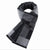 Winter New Men's Scarf Jacquard Velvet Fashion  Boys' Scarf Imitation Wool Plaid Scarf For Men