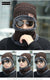 Winter Scarf Hat Fleece-lined Warm Knitted Hat Outdoor Cycling Cold-proof Winter Wool Hat Men's Pullover Hat