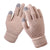 Winter Women's Gloves Korean Style Women's Fleece-lined Thickened Warm Non-slip Couple Knitted Touch Screen Gloves Wholesale