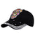 Women'S Fashion Skull Rhinestone Curved Eaves Baseball Cap