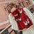 Women'S Sweet Deer Knit Embroidery Scarf