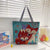 Women's All Seasons Canvas Animal Streetwear Square Zipper Shoulder Bag