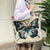 Women's All Seasons Canvas Animal Streetwear Square Zipper Shoulder Bag