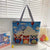 Women's All Seasons Canvas Animal Streetwear Square Zipper Shoulder Bag