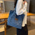 Women's All Seasons Denim Classic Style Shoulder Bag