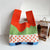 Women's All Seasons Knit Animal Star Cute Bucket Open Handbag Bucket Bag