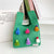 Women's All Seasons Knit Flower Cute Bucket Open Handbag Bucket Bag