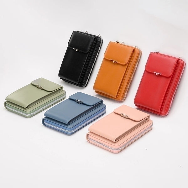 Women's All Seasons Pu Leather Basic Phone Wallet